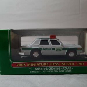 2003 Miniature Hess Patrol Car *NEW IN BOX*