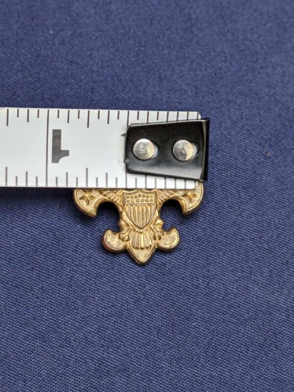 Vintage Boy Scout Lapel Pin PAT. 1911 Gold Tone w/ Eagle BSA - Image 3