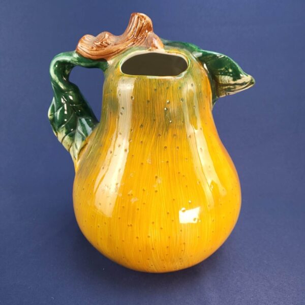 Vintage Sakura Sonoma Ceramic Hand-painted Pear Fruit Pitcher