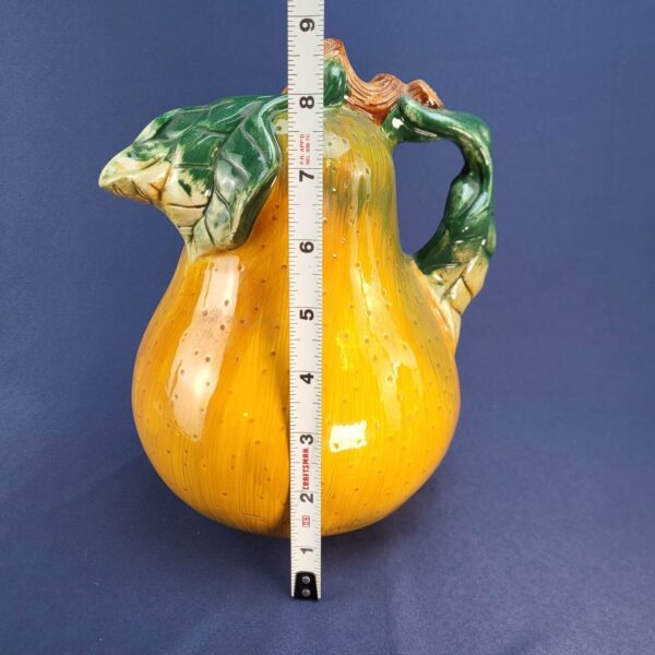 Vintage Sakura Sonoma Ceramic Hand-painted Pear Fruit Pitcher - Image 5