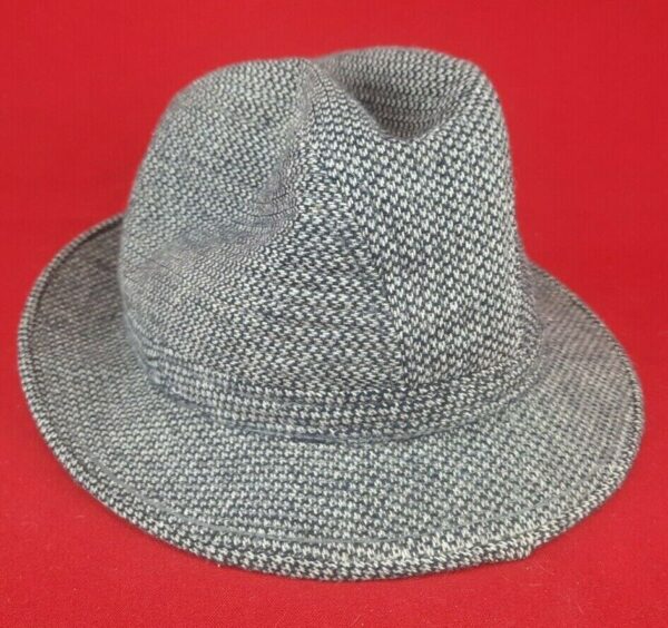 Vintage LONDON FOG Gray Wool Hat Fedora Large (58cm) - Image 2