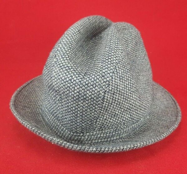 Vintage LONDON FOG Gray Wool Hat Fedora Large (58cm) - Image 5