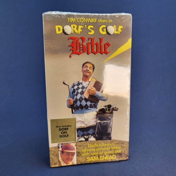 Tim Conway Dorf's Golf Bible Vintage VHS Sealed