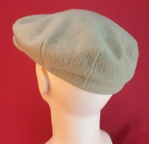 Vintage Union Made Men's Lined Casual Lord Flat Cap Camel Size Medium - Image 5