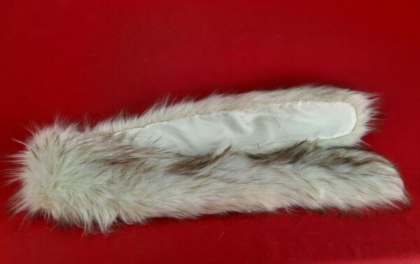 White Topshop Faux Fur Scarf/Collar Neck Stole - Image 6