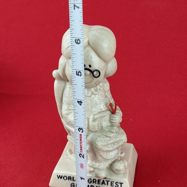 Vintage 1970 W & R Berries World's Greatest Grandma Figurine Novelty Humor - Image 7