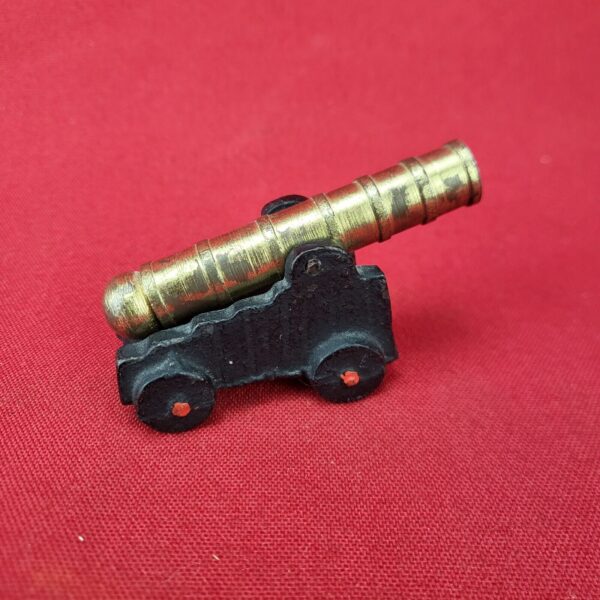 Vintage Cast Iron & Brass Toy Replica Cannon